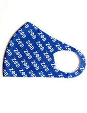 Load image into Gallery viewer, ZETA PHI BETA SUMMER BREATHABLE 3-D FACE MASK
