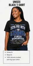 Load image into Gallery viewer, Zeta Phi Beta Juneteenth T-Shirt 26
