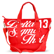 Load image into Gallery viewer, Delta Sigma Theta Sorority Canvas Bag