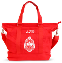 Load image into Gallery viewer, Delta Sigma Theta Sorority Canvas Bag