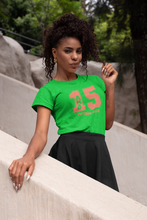 Cargar imagen en el visor de la galería, AKA Camisetas con números de línea Verde 1-100