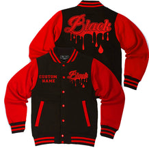 Load image into Gallery viewer, Black Collection Varsity Jacket
