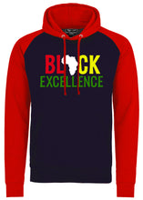 Cargar imagen en el visor de la galería, Sudadera con capucha NEGRA EXCELLENCE BASEBALL