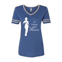 Load image into Gallery viewer, Zeta Phi Beta Tri-Blend Finer V-neck RB