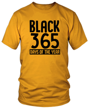 Cargar imagen en el visor de la galería, Camiseta NEGRA 365