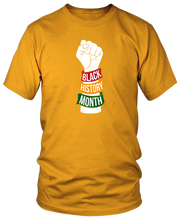 Cargar imagen en el visor de la galería, CAMISETAS DE MANO DEL MES DE LA HISTORIA NEGRA