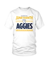 Cargar imagen en el visor de la galería, Camiseta Juneteenth de la Universidad Estatal Agrícola y Técnica de Carolina del Norte