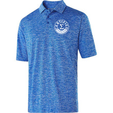 Load image into Gallery viewer, Phi Beta Sigma Heather Royal Electrify Polo