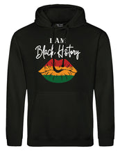 Load image into Gallery viewer, I AM BLACK HISTORY LIPS Hoodie