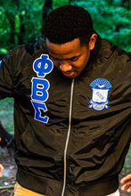 Load image into Gallery viewer, Phi Beta Sigma Customizable Flight jacket