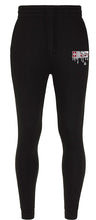 Cargar imagen en el visor de la galería, Joggers negros HBCU Drip de la Universidad Central de Carolina del Norte