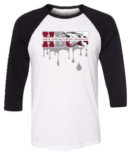 Load image into Gallery viewer, North Carolina Central University HBCU Drip Raglan T-Shirt