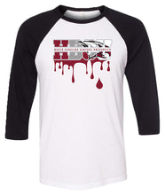 Load image into Gallery viewer, North Carolina Central University HBCU Drip Raglan T-Shirt