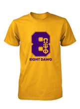 Cargar imagen en el visor de la galería, Omega Psi Phi Line Number T-Shirt 1-100