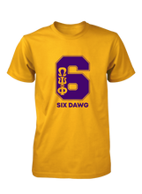 Cargar imagen en el visor de la galería, Omega Psi Phi Line Number T-Shirt 1-100