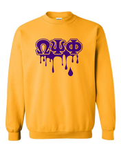 Load image into Gallery viewer, Omega Psi Phi Drip Sweatshirt