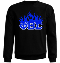 Load image into Gallery viewer, Phi Beta Sigma Blaze Sweatshirt