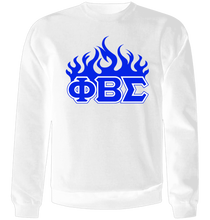 Load image into Gallery viewer, Phi Beta Sigma Blaze Sweatshirt