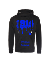 Load image into Gallery viewer, Phi Beta Sigma Cross Over Neck Hooded Sweatshirt