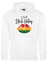 Load image into Gallery viewer, I AM BLACK HISTORY LIPS Hoodie