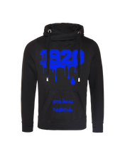Load image into Gallery viewer, Zeta Phi Beta Cross Over Neck Hoodie