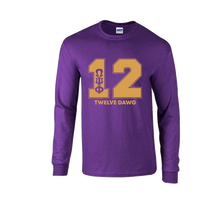 Load image into Gallery viewer, Omega Psi Phi DAWG Long sleeve PERFORMANCE T-shirt