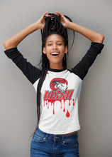 Load image into Gallery viewer, Winston Salem State University Drip Raglan T-Shirt