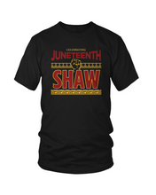 Cargar imagen en el visor de la galería, Camiseta Juneteenth de la Universidad Shaw
