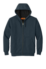 Load image into Gallery viewer, Heavyweight Full-Zip Hooded Sweatshirt with Thermal Lining
