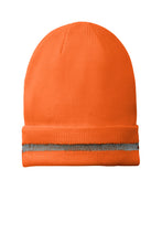 Cargar imagen en el visor de la galería, Enhanced Visibility Beanie with Reflective Stripe
