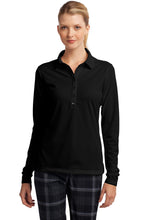 Cargar imagen en el visor de la galería, Nike Women&#39;s Long Sleeve Dri-FIT Stretch Tech Polo. 545322
