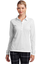 Cargar imagen en el visor de la galería, Nike Women&#39;s Long Sleeve Dri-FIT Stretch Tech Polo. 545322
