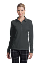 Load image into Gallery viewer, Nike Women&#39;s Long Sleeve Dri-FIT Stretch Tech Polo. 545322
