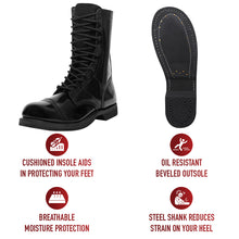 Load image into Gallery viewer, Leather Jump Boot - 10 Inch
