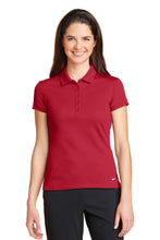 Load image into Gallery viewer, Nike Women&#39;s Dri-FIT Solid Icon Pique Modern Fit Polo.  746100
