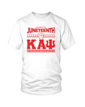 Load image into Gallery viewer, Kappa Alpha Psi Juneteenth T-Shirt
