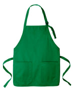 Cargar imagen en el visor de la galería, Medium-Length Two-Pocket Bib Apron
