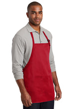 Cargar imagen en el visor de la galería, Medium-Length Two-Pocket Bib Apron
