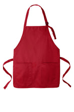 Cargar imagen en el visor de la galería, Medium-Length Two-Pocket Bib Apron
