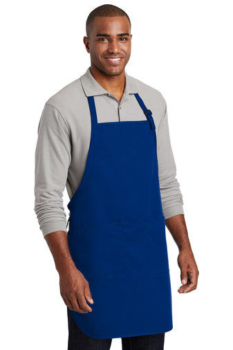 Full-Length Two-Pocket Bib Apron