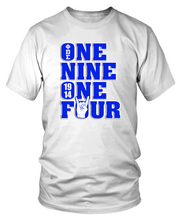 Load image into Gallery viewer, Phi Beta Sigma One Nine One Four Embossed T-Shirt
