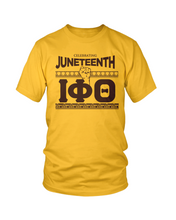 Load image into Gallery viewer, Iota Phi Theta Juneteenth T-Shirt
