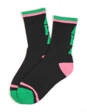 Load image into Gallery viewer, Alpha Kappa Alpha Socks
