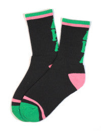 Alpha Kappa Alpha Socks