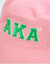 Load image into Gallery viewer, Alpha Kappa Alpha Reversible Bucket Hat
