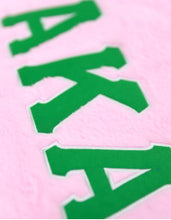 Load image into Gallery viewer, Alpha Kappa Alpha Fur Bag Pink
