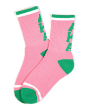 Load image into Gallery viewer, Alpha Kappa Alpha Socks
