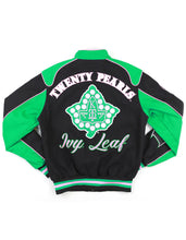 Load image into Gallery viewer, Alpha Kappa Alpha Twill Jacket Black
