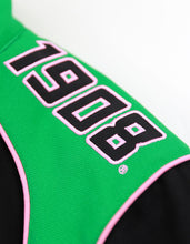 Load image into Gallery viewer, Alpha Kappa Alpha Twill Jacket Black
