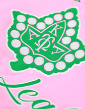 Load image into Gallery viewer, Alpha Kappa Alpha Twill Jacket Pink
